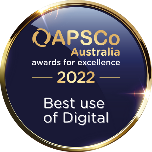 APSCo Best Use of Digital 2022 logo