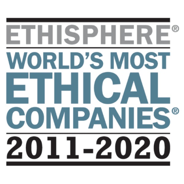 World Most Ethical Company Ethisphere logo 2011-2020